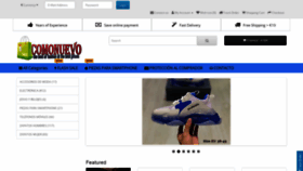 What Comonuevo.net website looked like in 2020 (4 years ago)