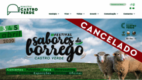 What Cm-castroverde.pt website looked like in 2020 (4 years ago)