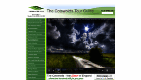 What Cotswolds.info website looked like in 2020 (4 years ago)