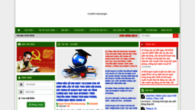 What C3hongduc.daklak.edu.vn website looked like in 2020 (4 years ago)