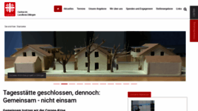 What Caritas-dillingen.de website looked like in 2020 (4 years ago)