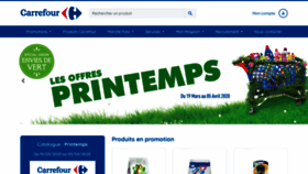 What Carrefour.dz website looked like in 2020 (4 years ago)
