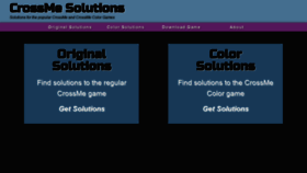 What Crossmesolutions.com website looked like in 2020 (4 years ago)