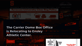 What Carrierdome.com website looked like in 2020 (4 years ago)