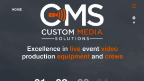 What Custommediaonline.com website looked like in 2020 (5 years ago)