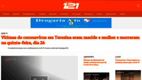 What Canal121.com.br website looked like in 2020 (4 years ago)