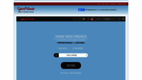 What Cyberfriends.com website looked like in 2020 (4 years ago)