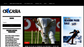 What Cricasia.com website looked like in 2020 (4 years ago)