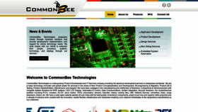 What Commonbee.com website looked like in 2020 (4 years ago)