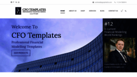 What Cfotemplates.com website looked like in 2020 (4 years ago)