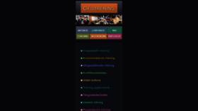 What Cegtrening.hu website looked like in 2020 (4 years ago)