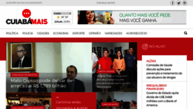 What Cuiabamais.com.br website looked like in 2020 (4 years ago)