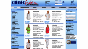 What Clinicfashion.de website looked like in 2020 (4 years ago)