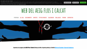 What Cauflosicalcat.org website looked like in 2020 (5 years ago)