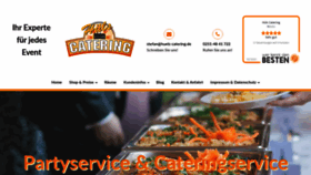 What Cateringservice-muenster.de website looked like in 2020 (4 years ago)
