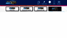 What Ca.beyblade.com website looked like in 2020 (4 years ago)