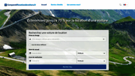 What Comparatiflocationdevoiture.fr website looked like in 2020 (4 years ago)