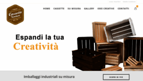 What Cassetteventuri.it website looked like in 2020 (4 years ago)