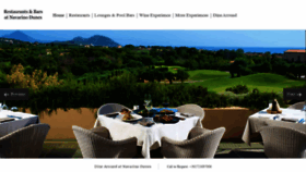 What Costanavarinorestaurants.com website looked like in 2020 (5 years ago)