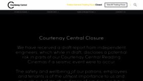 What Courtenaycentral.co.nz website looked like in 2020 (4 years ago)