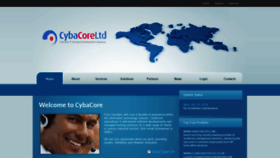 What Cybacore.com website looked like in 2020 (4 years ago)
