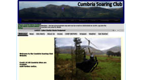 What Cumbriasoaringclub.co.uk website looked like in 2020 (4 years ago)