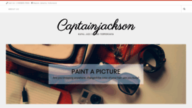 What Captainjackson.org website looked like in 2020 (4 years ago)
