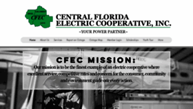 What Cfec.com website looked like in 2020 (4 years ago)