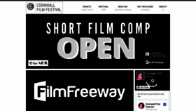What Cornwallfilmfestival.com website looked like in 2020 (4 years ago)