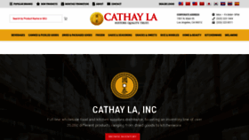 What Cathayla.com website looked like in 2020 (4 years ago)