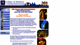 What Cme-internalmedicine.com website looked like in 2020 (4 years ago)