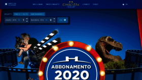 What Cinecittaworld.it website looked like in 2020 (4 years ago)