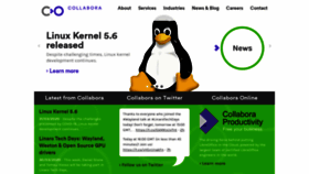What Collabora.com website looked like in 2020 (4 years ago)