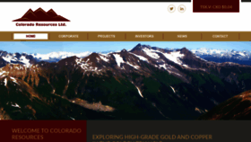 What Coloradoresources.com website looked like in 2020 (4 years ago)