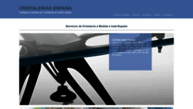 What Cristaleriaespanola.es website looked like in 2020 (4 years ago)