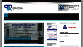 What Copaipa.org.ar website looked like in 2020 (4 years ago)