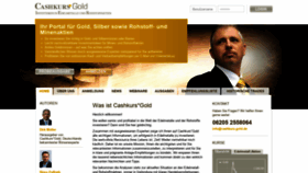 What Cashkurs-gold.de website looked like in 2020 (4 years ago)