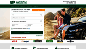 What Carigami.fr website looked like in 2020 (5 years ago)