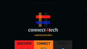 What Connect4tech.org website looked like in 2020 (4 years ago)