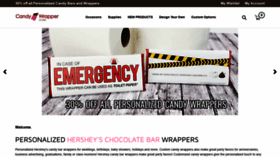 What Candywrapperstore.com website looked like in 2020 (4 years ago)