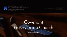 What Covenantpresbyterian.net website looked like in 2020 (4 years ago)