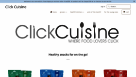 What Clickcuisineuae.com website looked like in 2020 (4 years ago)