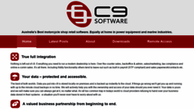 What C8software.com.au website looked like in 2020 (4 years ago)