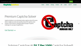 What Captchasolutions.com website looked like in 2020 (4 years ago)