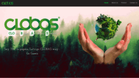 What Clobas.com website looked like in 2020 (4 years ago)