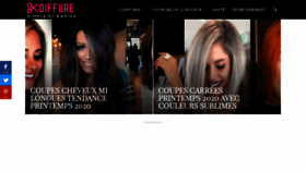What Coiffure-simple.com website looked like in 2020 (4 years ago)