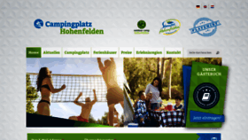 What Campingplatz-hohenfelden.de website looked like in 2020 (4 years ago)