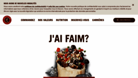 What Chipotle.fr website looked like in 2020 (4 years ago)