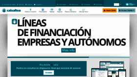 What Caixaltea.es website looked like in 2020 (4 years ago)