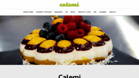 What Calemi.com website looked like in 2020 (4 years ago)
